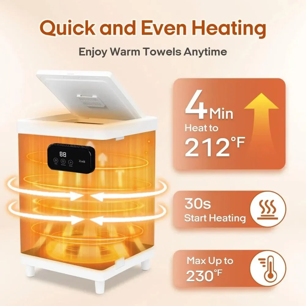 Zonli Towel Warmer New In Box holds up to 6 towels